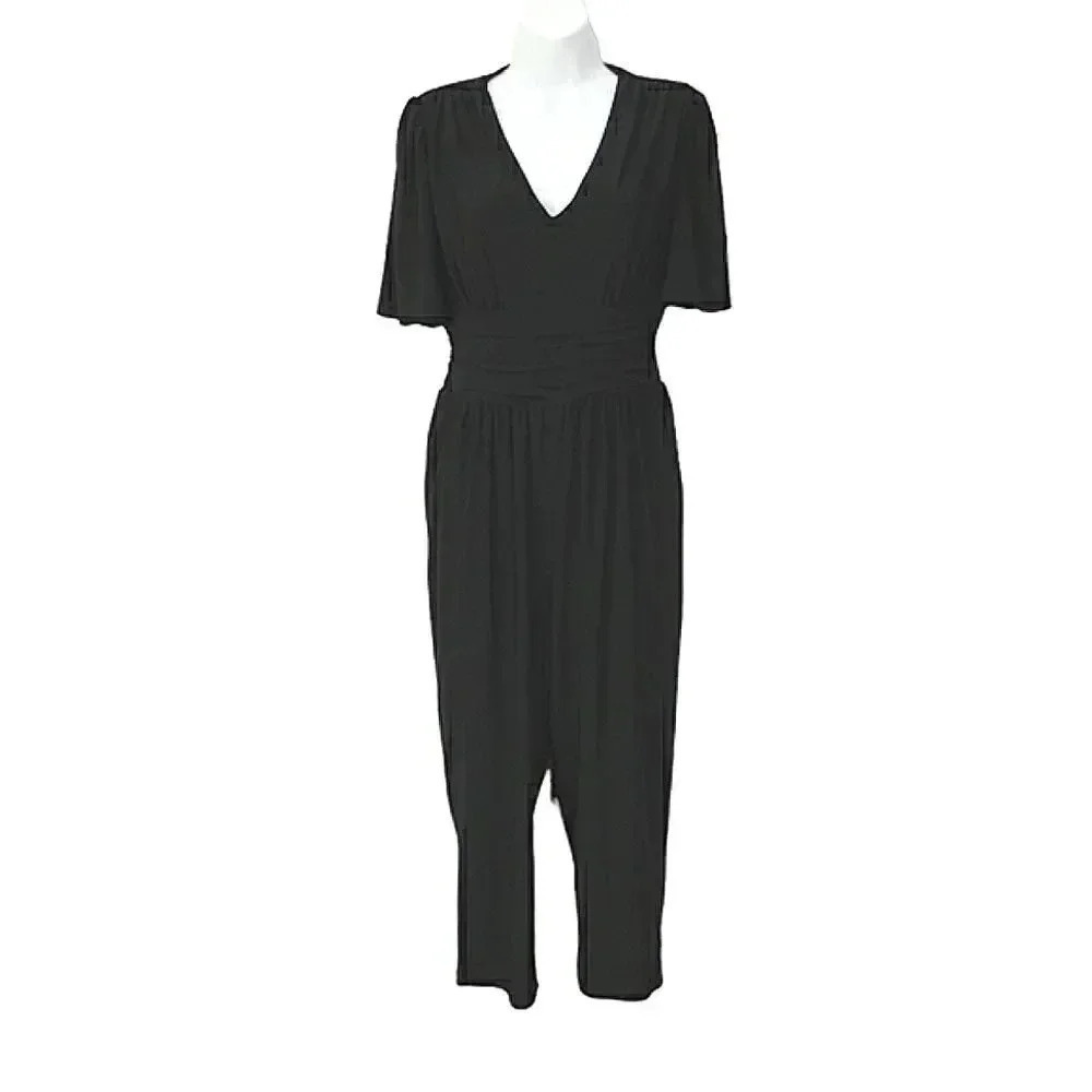 NM Neiman Marcus black vintage jumpsuit size 4